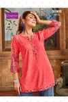 Saumya By Rangmaya Bombay Fabric Wholesale Tunic Ladies Top In India